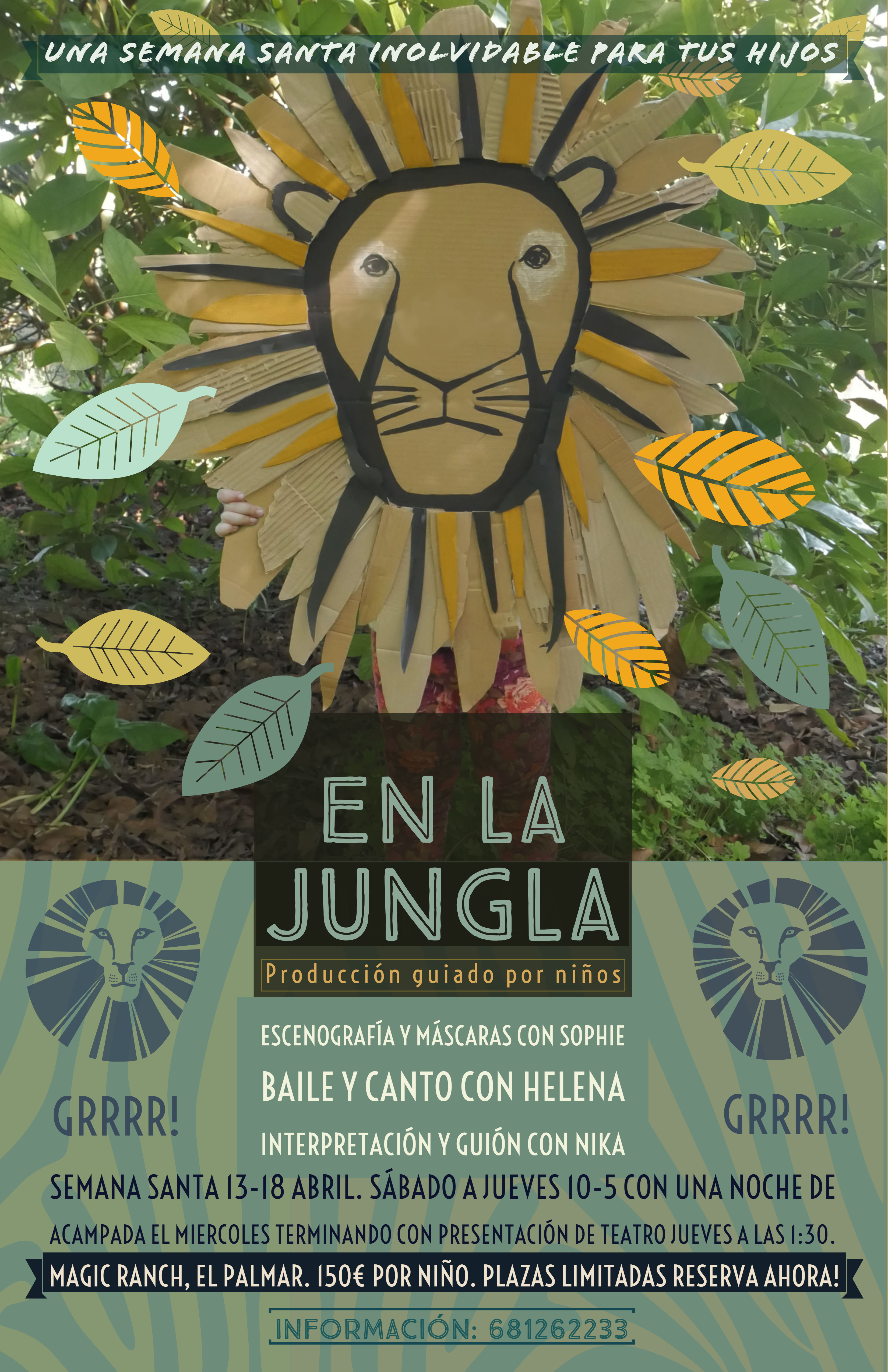 In the jungle guided production by children