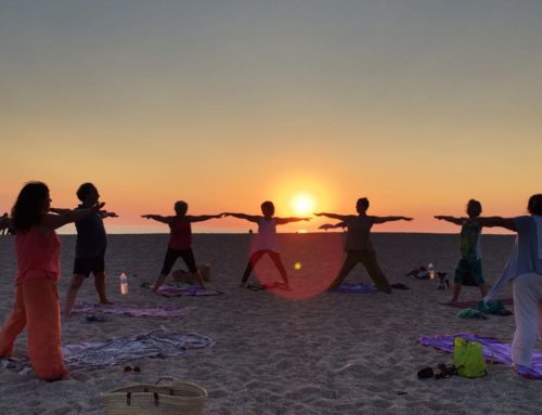 Yoga en la playa